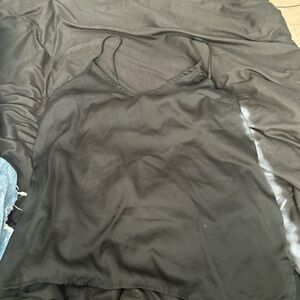 Black Spaghetti Strap Top